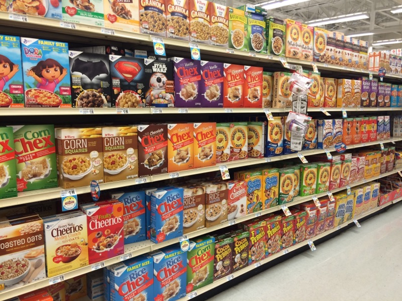 Cereal Aisle Cereal aisle